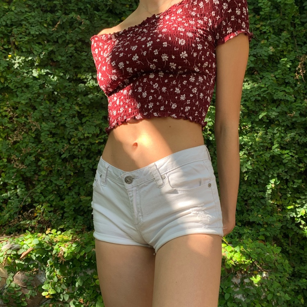 Low rise shorts